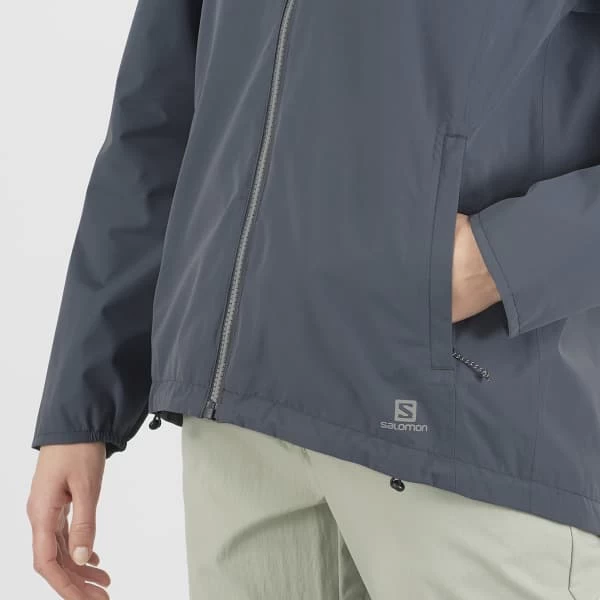 SALOMON COMET 2L WATERPROOF JKT EBONY/AO 22 – Image 5