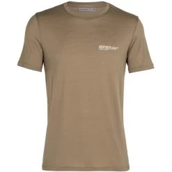 ICEBREAKER M TECH LITE SS CREWE GROWERS CLUB FLINT 22