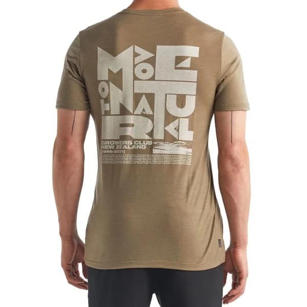 ICEBREAKER M TECH LITE SS CREWE GROWERS CLUB FLINT 22 – Image 3