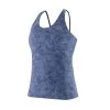 PATAGONIA W'S MIBRA TANK MONKEY FLOWER: CURRENT BLUE 22
