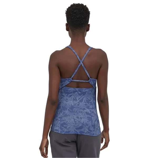 PATAGONIA W'S MIBRA TANK MONKEY FLOWER: CURRENT BLUE 22 – Image 3