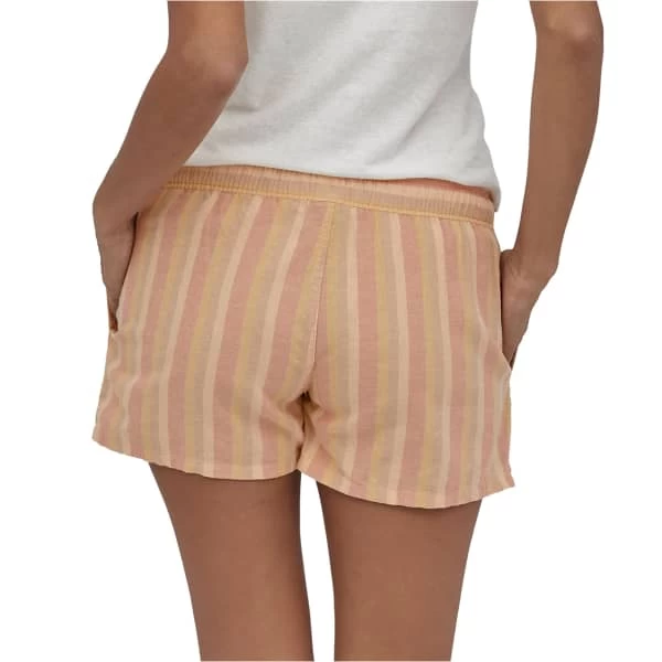 PATAGONIA W'S ISLAND HEMP BAGGIES SHORTS CALI STRIPE: SUNFADE PINK 22 – Image 3