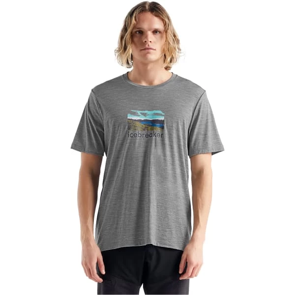 ICEBREAKER M TECH LITE II SS TEE TRAILHEAD METRO HTHR 22 – Image 2