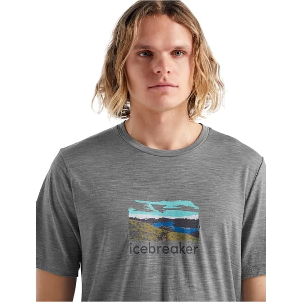ICEBREAKER M TECH LITE II SS TEE TRAILHEAD METRO HTHR 22 – Image 4
