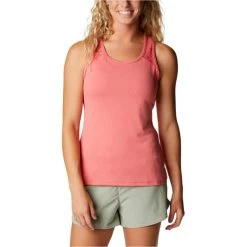 COLUMBIA PEAK TO POINT II TANK W RED HIBISCUS HE 22