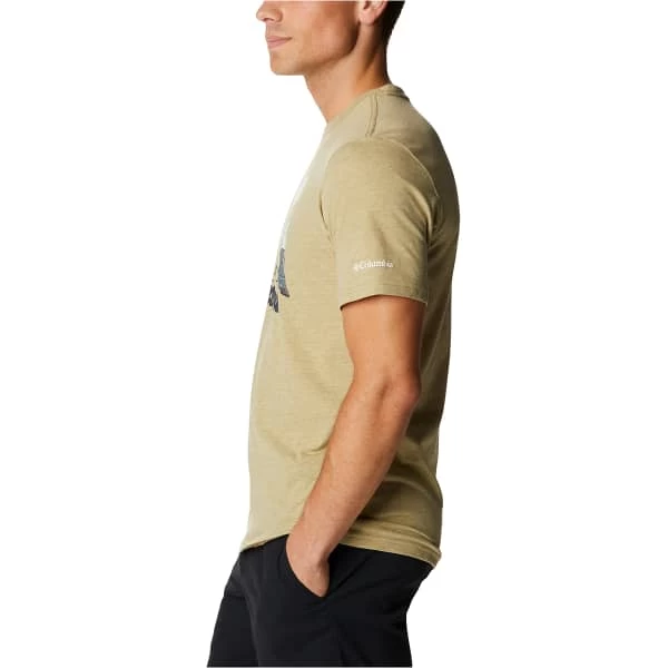 COLUMBIA ALPINE WAY GRAPHIC TEE M SAVORY HEATHER 22 – Image 4
