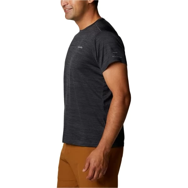 COLUMBIA ALPINE CHILL ZERO SHORT SLEEVE M BLACK HEATHER 22 – Image 3