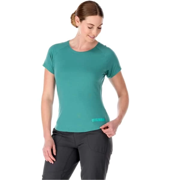 RAB LATERAL TEE WMNS STORM GREEN 22 – Image 3