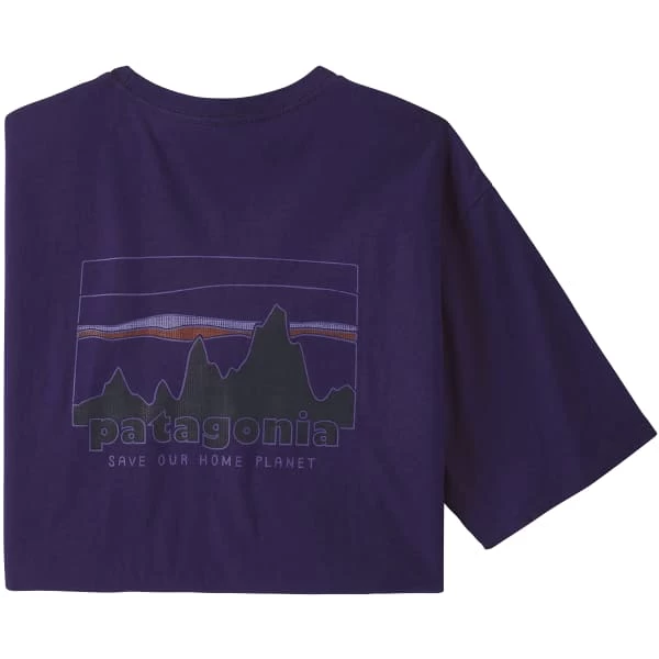 PATAGONIA M'S SKYLINE ORGANIC TSHIRT SOUND BLUE 23