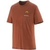 PATAGONIA M'S CAP COOL MERINO GRAPHIC SHIRT SLOW GOING: SISU BROWN 23