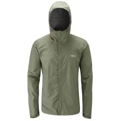 RAB DOWNPOUR JACKET FIELD GREEN 22