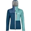 ORTOVOX 3L ORTLER JACKET W PETROL BLUE 23