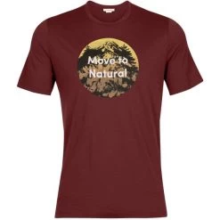 ICEBREAKER M TECH LITE II SS TEE NAT ESPRESSO 23