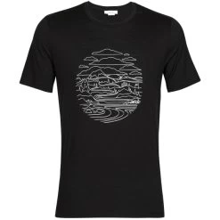 ICEBREAKER M TECH LITE II SS TEE PUM BLACK 23