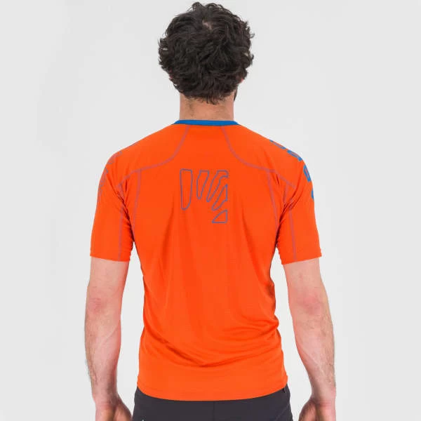 KARPOS SWIFT JERSEY TANGERINE TANGO/INDIGO B 22 – Image 4