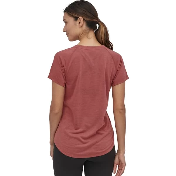 PATAGONIA W'S CAP COOL TRAIL SHIRT ROSEHIP 22 – Image 3