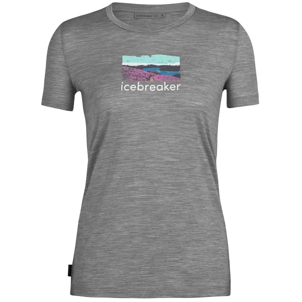 ICEBREAKER W TECH LITE II SS TEE TRAILHEAD METRO HTHR 22