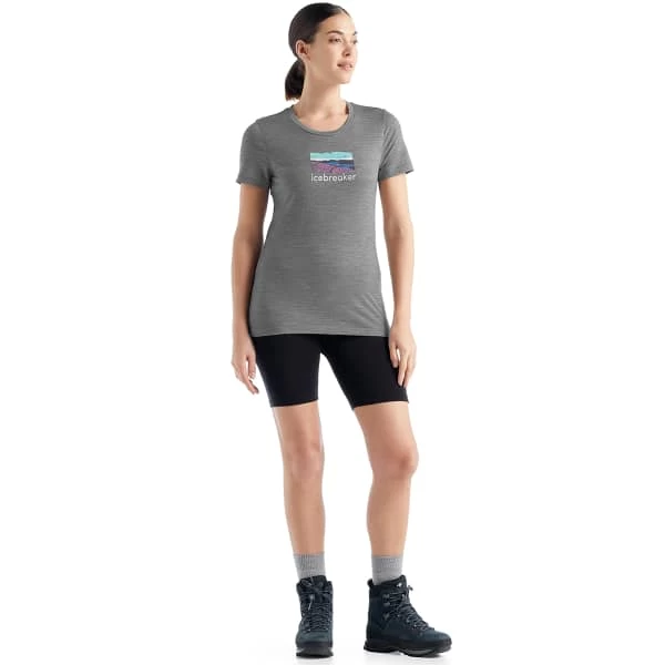 ICEBREAKER W TECH LITE II SS TEE TRAILHEAD METRO HTHR 22 – Image 5