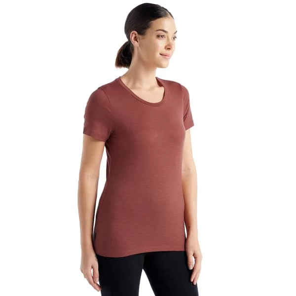 ICEBREAKER W TECH LITE II SS TEE GRAPE 22 – Image 2