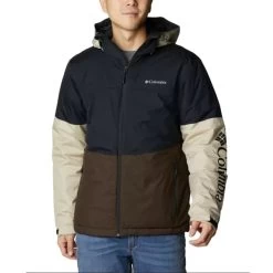 COLUMBIA POINT PARK INSULATED JKT BLACK CORDOVAN 23