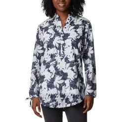 COLUMBIA CAMP HENRY II TUNIC NOCTURNAL LAKES 22