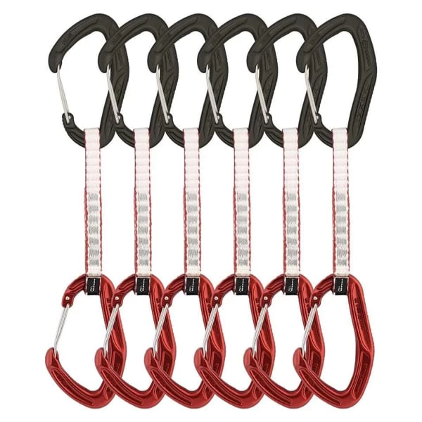 DMM ALPHA TRAD QUICKDRAW RED 12CM 6 PACK 23