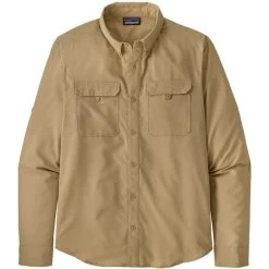 PATAGONIA M'S L/S SELF GUIDED HIKE SHIRT NAUTILUS TAN 22