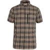 Fjallraven FJÄLLRÄVEN ABISKO HIKE SHIRT SS M DARK NAVY-BUCKWHEAT 23