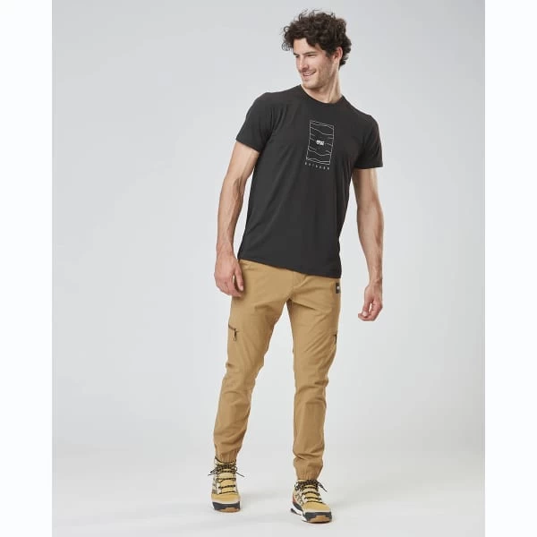PICTURE TRAVIS TECH TEE FULL BLACK 23 – Image 3
