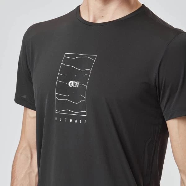 PICTURE TRAVIS TECH TEE FULL BLACK 23 – Image 5