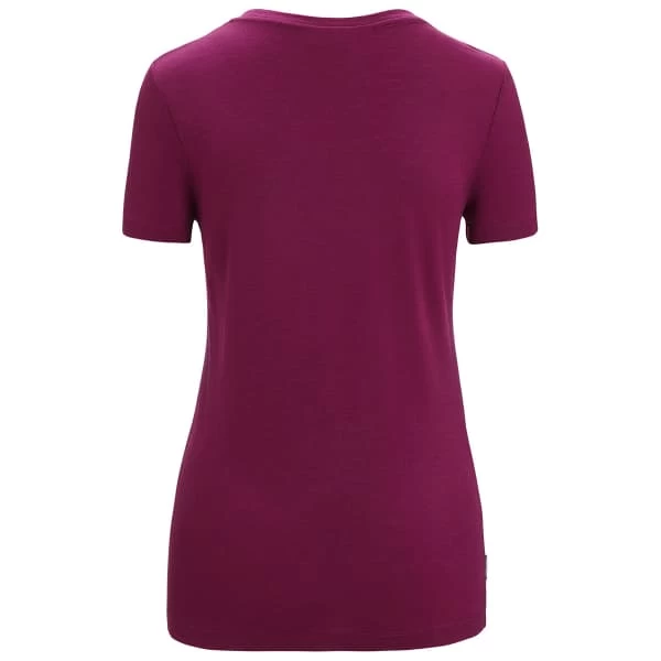 ICEBREAKER MERINO W TECH LITE II SS TEE MOUNTAIN GEOLOGY GO BERRY 23 – Image 2