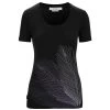 ICEBREAKER MERINO W TECH LITE II SS SCOOP TEE PLUME BLACK 23