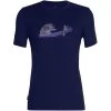 ICEBREAKER MERINO M TECH LITE II SS TEE CANOE COMPANIONS MIDNIGHT NAVY 23