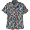PATAGONIA M'S GO TO SHIRT JOY: PITCH BLUE 23