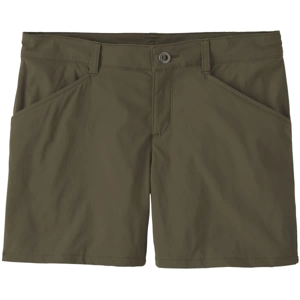 PATAGONIA W'S QUANDARY SHORTS - 5 IN. BASIN GREEN 23
