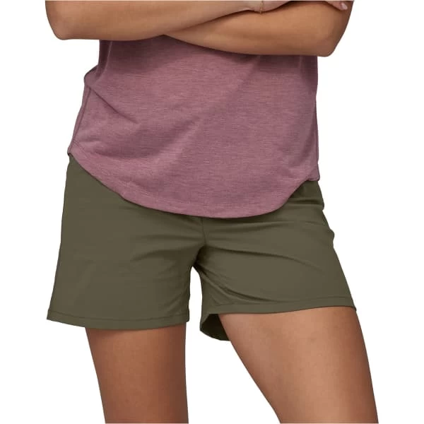 PATAGONIA W'S QUANDARY SHORTS - 5 IN. BASIN GREEN 23 – Image 2