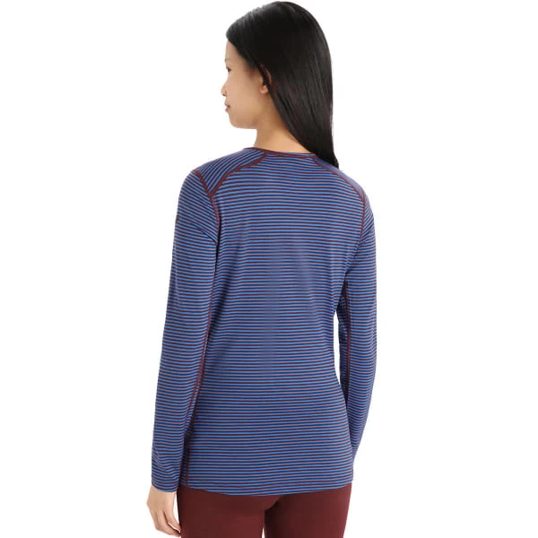 ICEBREAKER W 200 OASIS LS CREWE LAZURITE/ESPRESSO 23 – Image 2