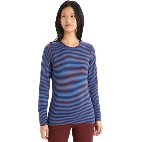 ICEBREAKER W 200 OASIS LS CREWE LAZURITE/ESPRESSO 23 – Image 3