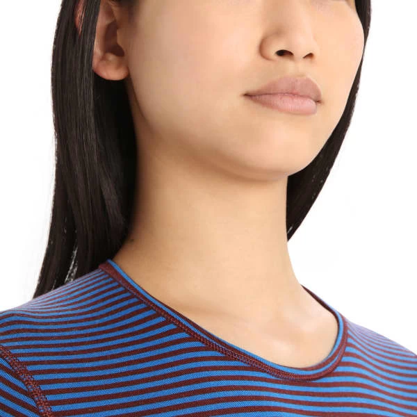 ICEBREAKER W 200 OASIS LS CREWE LAZURITE/ESPRESSO 23 – Image 5