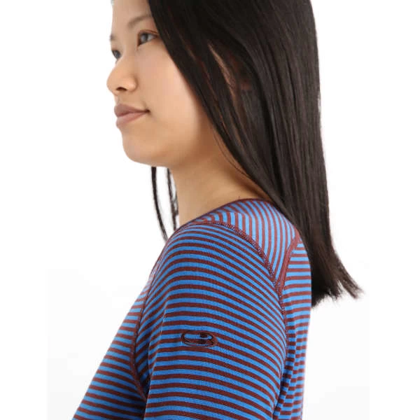 ICEBREAKER W 200 OASIS LS CREWE LAZURITE/ESPRESSO 23 – Image 6