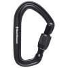 BLACK DIAMOND HOTFORGE SCREWGATE CARABINER BLACK 23