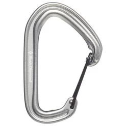 BLACK DIAMOND HOTWIRE CARABINER LIGHT GRAY 23