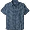 PATAGONIA M'S BACK STEP SHIRT IKAT NET PALO GREEN 21