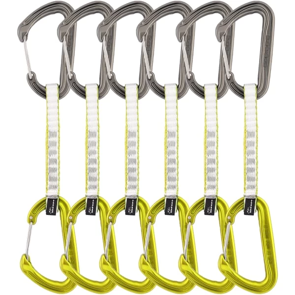 DMM CHIMERA QUICKDRAW 12CM LIME 6 PACK 23