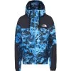 THE NORTH FACE W SHERU JKT CLEARLAKEBLUDIGITOPOPRINT 21