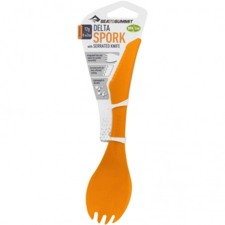 Couvert Multifonction Sea To Summit Delta Spork Orange – Image 2