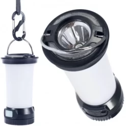 Lampe Lanterne Rechargeable USB Avec Mousqueton CAO