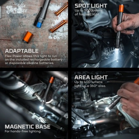 Lampe Torche Nebo Inspector 500 PLUS – Image 2