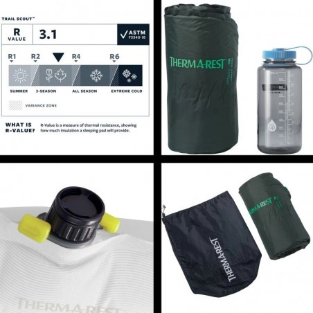 Matelas Autogonflant Thermarest Trail Scout Large – Image 3