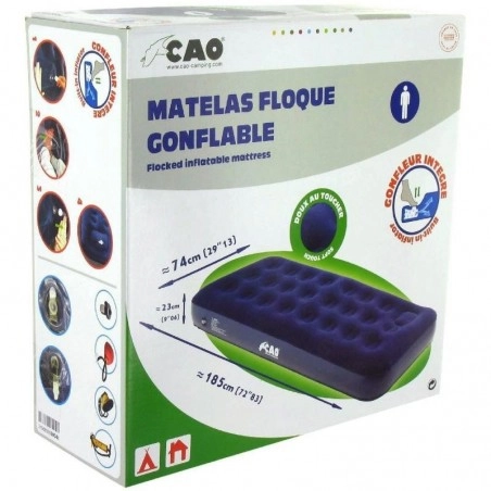 Matelas Pneumatique CAO 1 Place Avec Gonfleur Intégré – Image 2